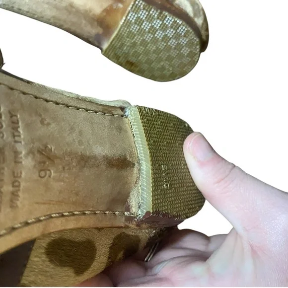 Kate Spade Flats Size 9½ Leopard Print Mary Jane Rounded Toe Chic - Picture 8 of 11